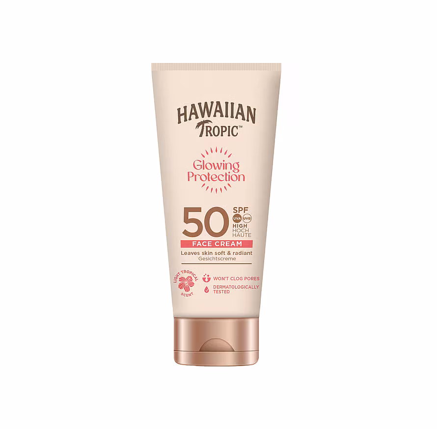 Hawaiian Tropic Glowing Protection Face Lotion SPF50 50 ml