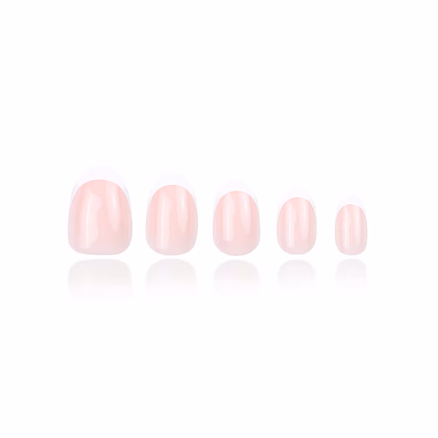 Duffbeauty Classic French, Short Almond Classic French, Short Almond