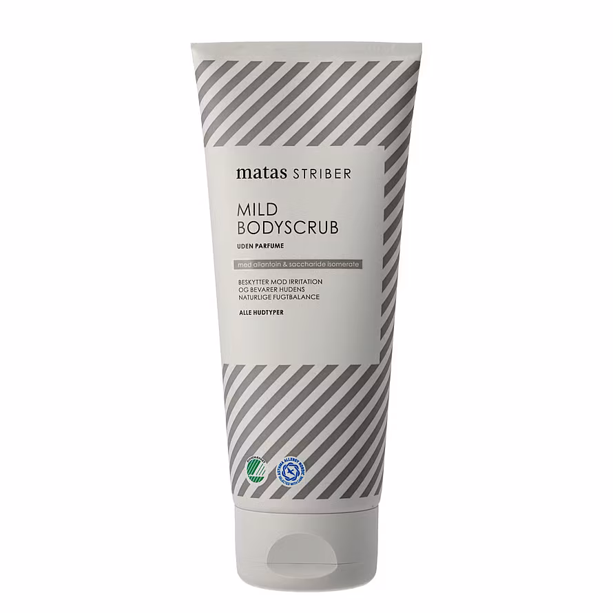 Matas Striber Mild Body Scrub For Sensitive Skin Fragrance Free 200 ml