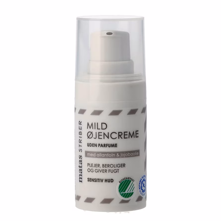 Matas Striber Mild Eye Cream For Sensitive Skin Fragrance Free 15 ml