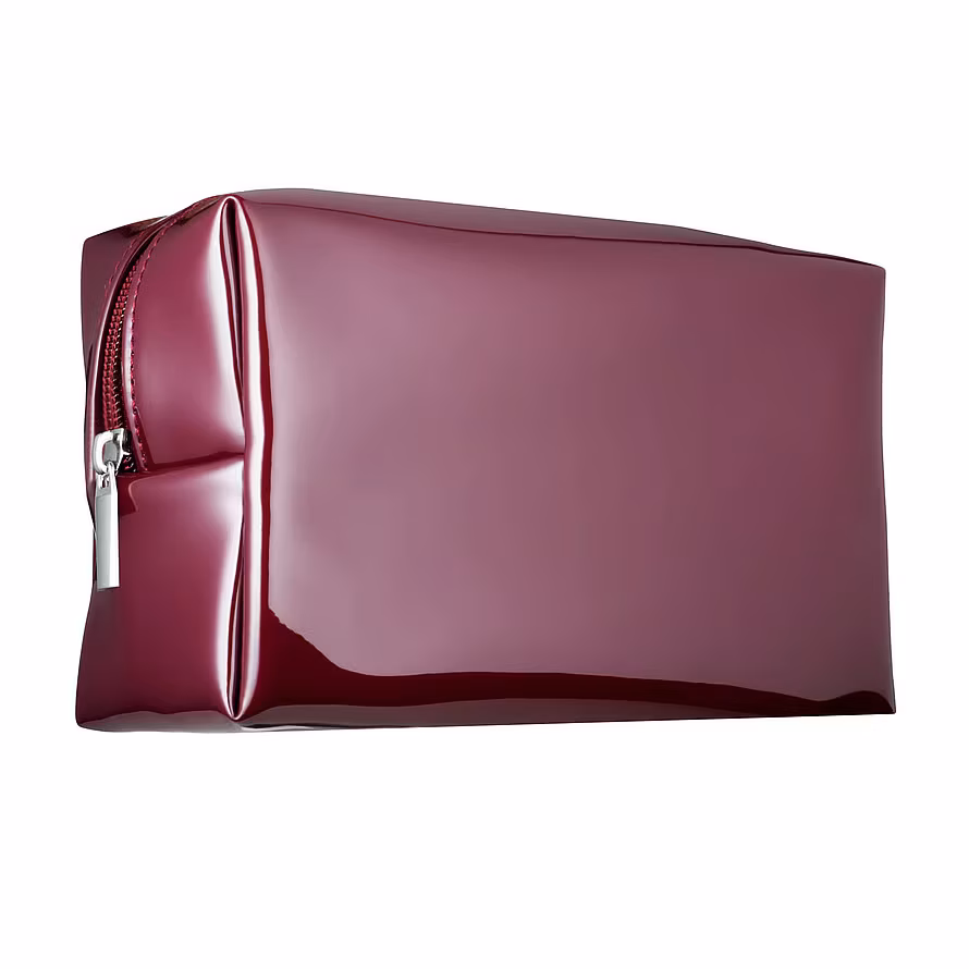 Kicks Beauty Medium Beauty Bag Wine Red
