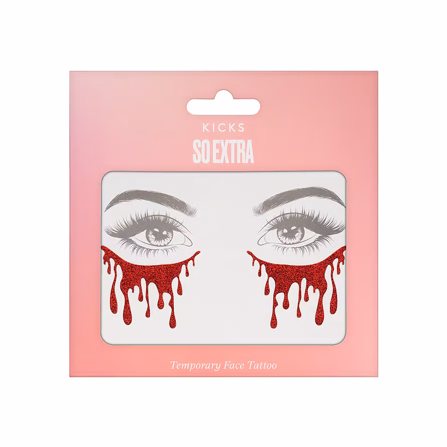 Kicks Beauty So Extra - Face Stickers Blood Tears
