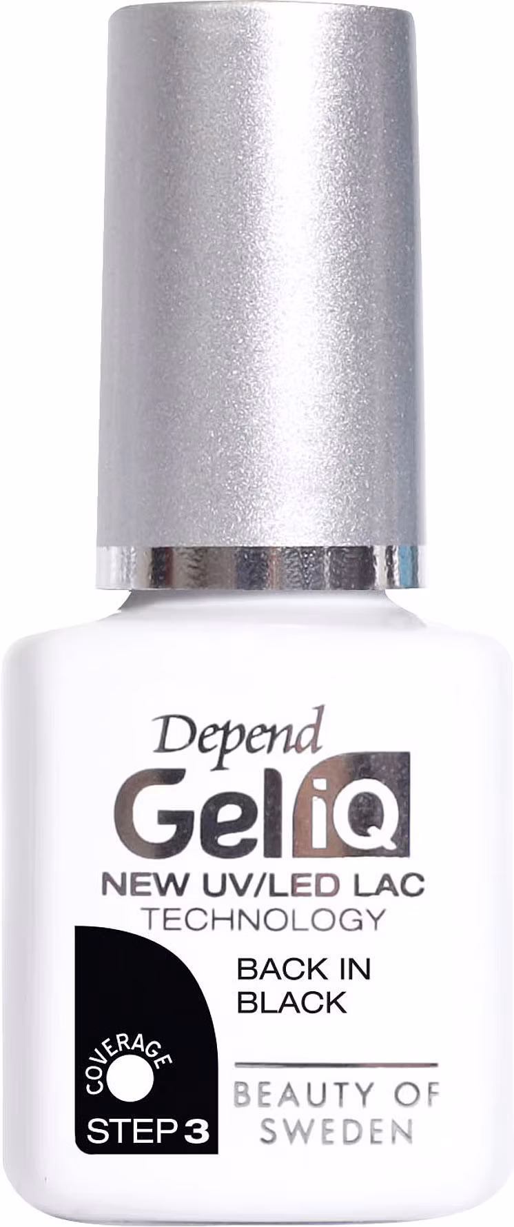 Depend Gel iQ Nail Polish 1001 Back In Black