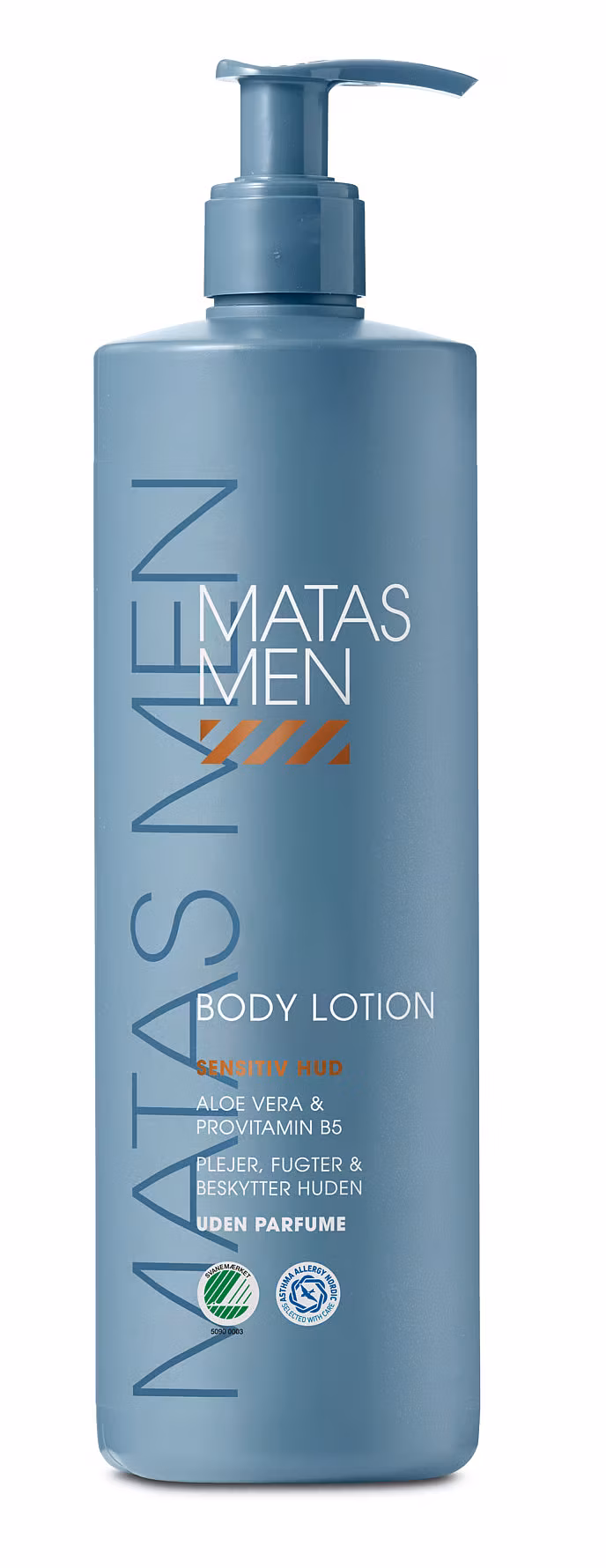 Matas Striber Men Body Lotion For Sensitive Skin Fragrance Free 500 ml