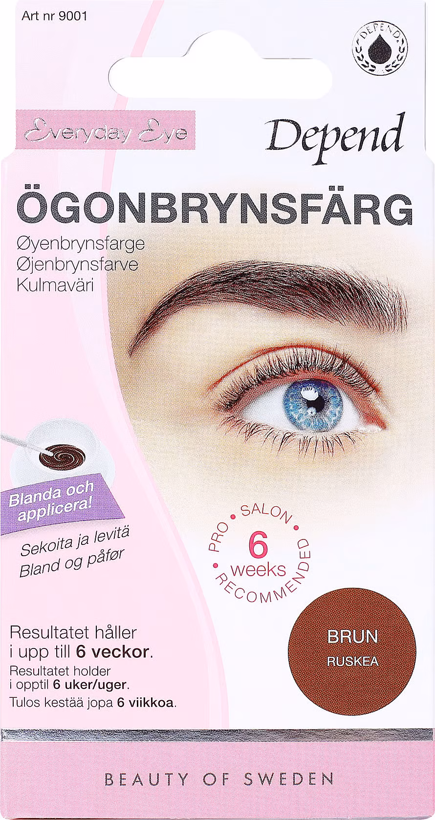 Depend Everyday Eye Eyebrow Colour Brown