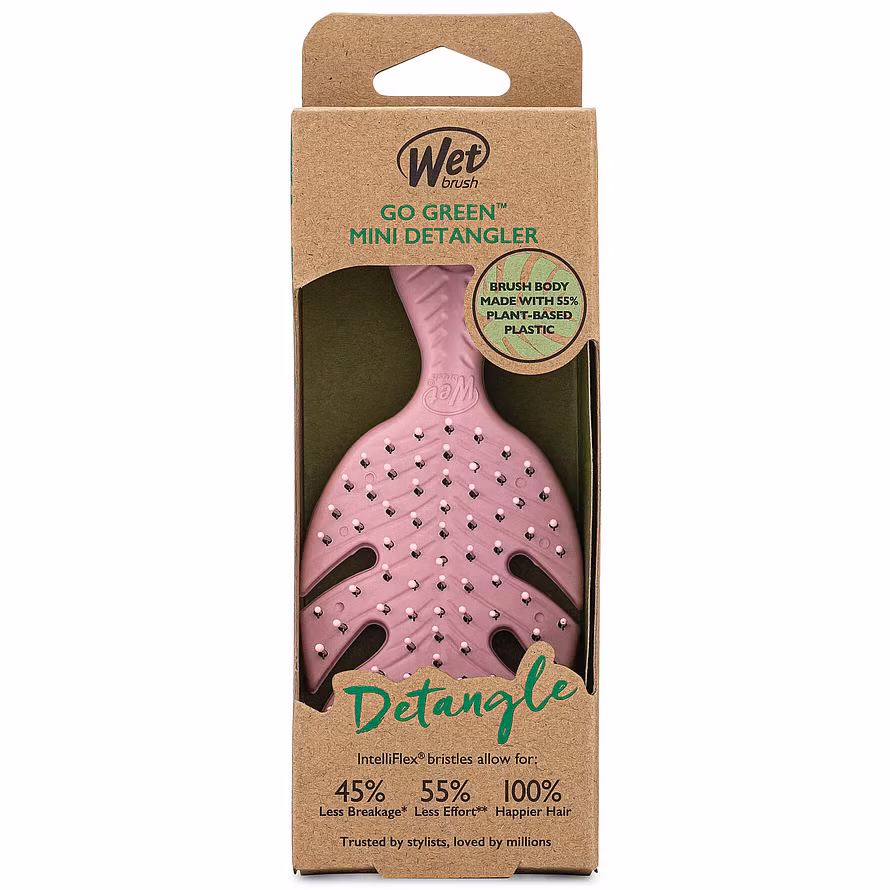 Wetbrush Go Green Mini Detangler Pink