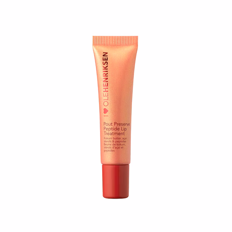 Ole Henriksen Pout Preserve Peptide Lip Treatment Glimmers Strawberry Sorbet