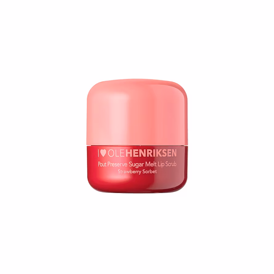 Ole Henriksen Pout Preserve Sugar Melt Lip Scrub Strawberry Sorbet 4 ml