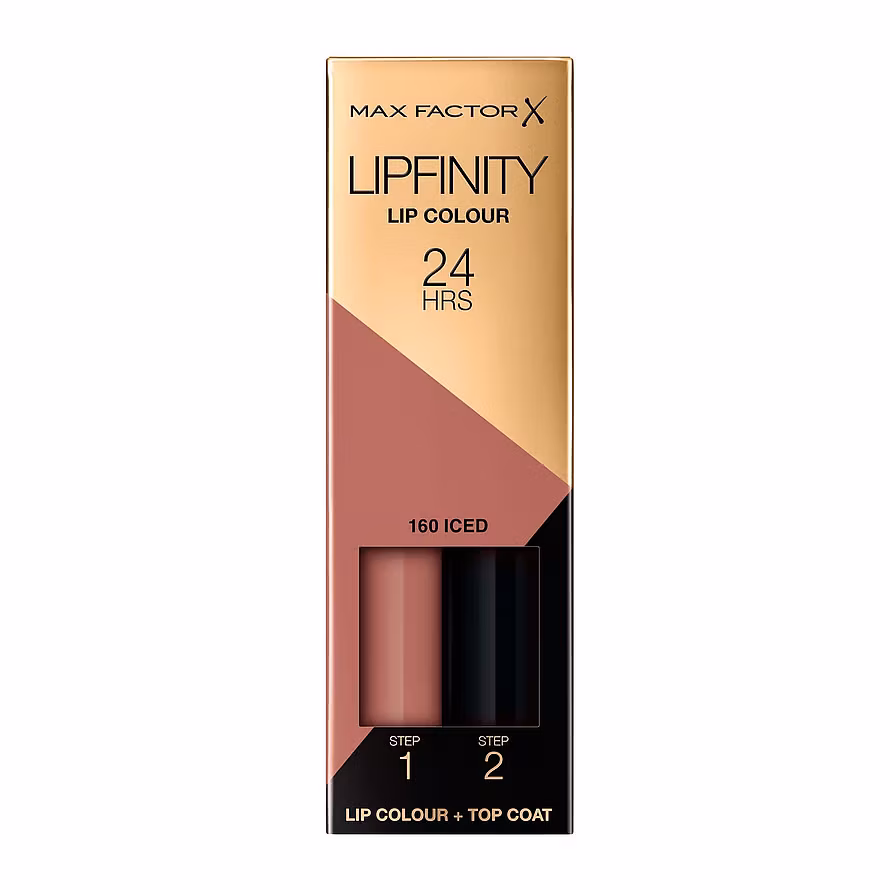 Max Factor Lipfinity 2-step Long Lasting Lipstick 160 Iced