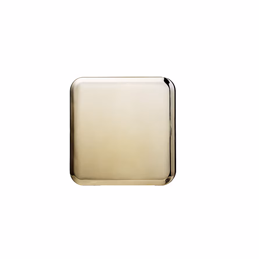 Kicks Beauty Double Sided Compact Mirror Gold