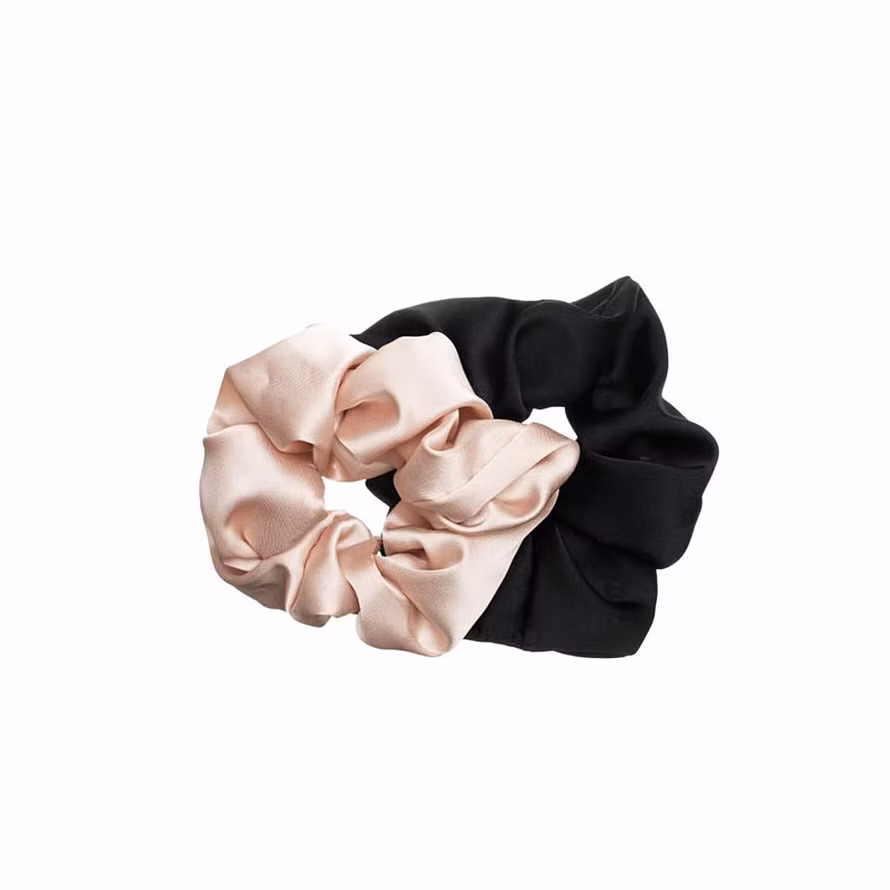 Kicks Beauty Satin Hair Scrunchie 2-p