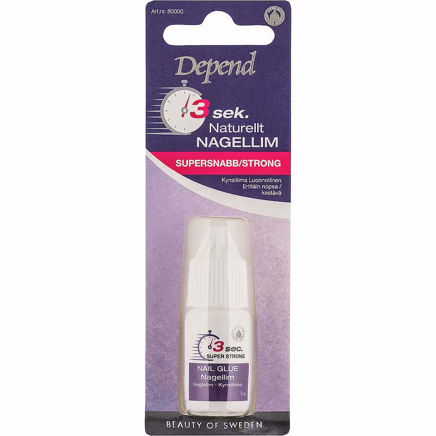 Depend 3 Sec Natural Nail Glue