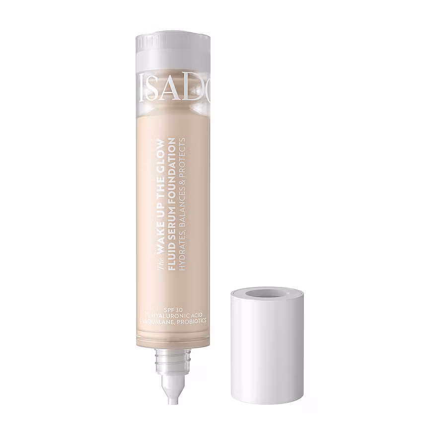 Isadora Wake Up The Glow Fluid Serum Foundation 1N