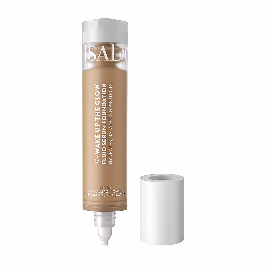 Isadora Wake Up The Glow Fluid Serum Foundation 5N