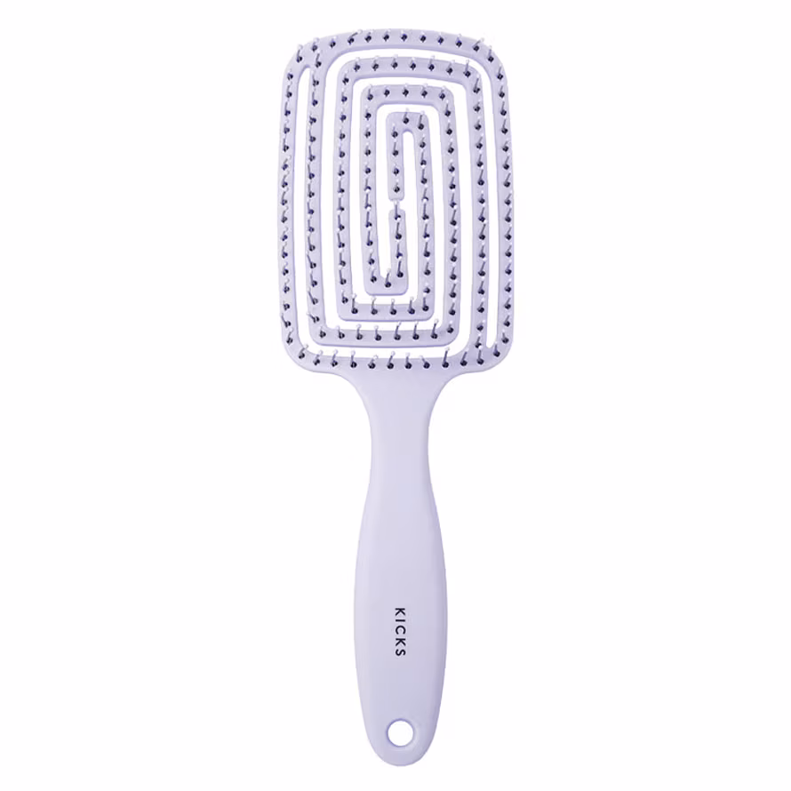 Kicks Beauty Air Hair Brush Lilac