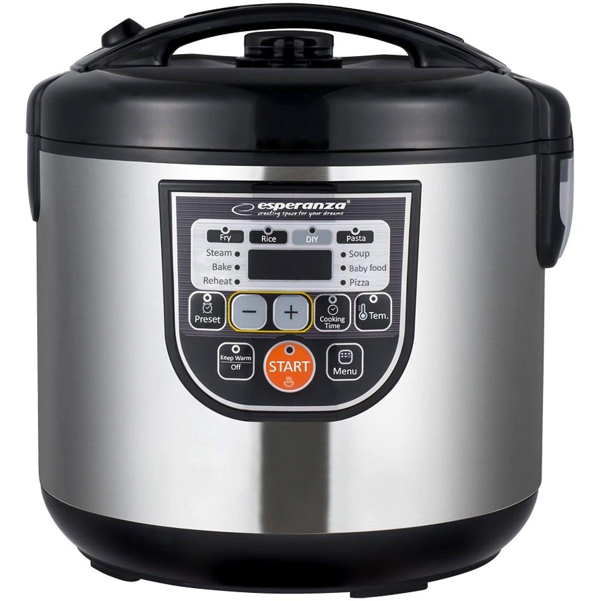 Esperanza - Multicooker, Multifunksjonelt Kjøkkenapparat - 4 L