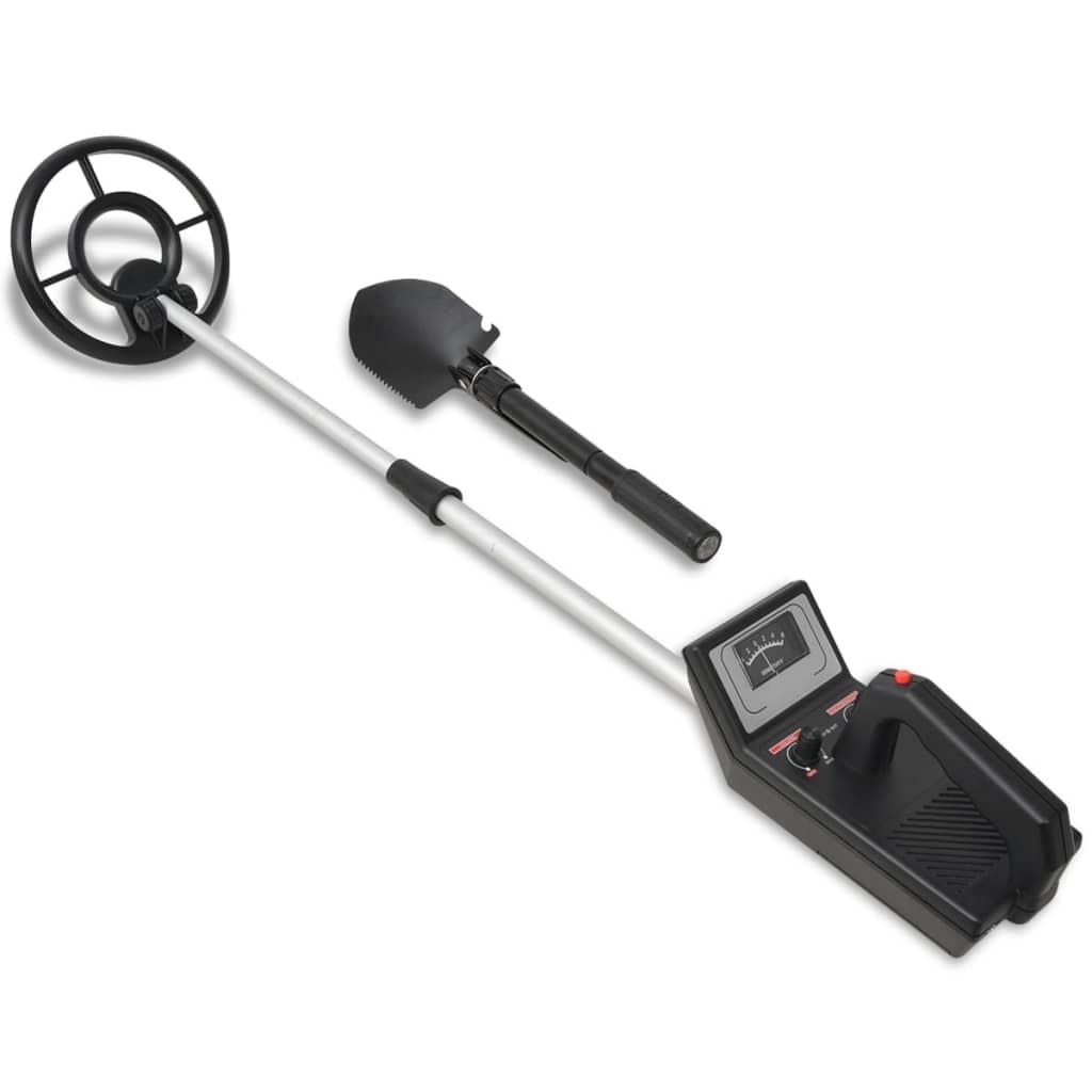 vidaXL vidaXL Metalldetektor med spade 160 cm