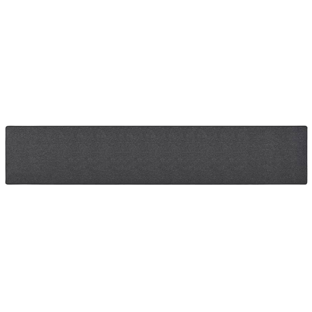 vidaXL vidaXL Teppeløper i antrasitt 50x300 cm