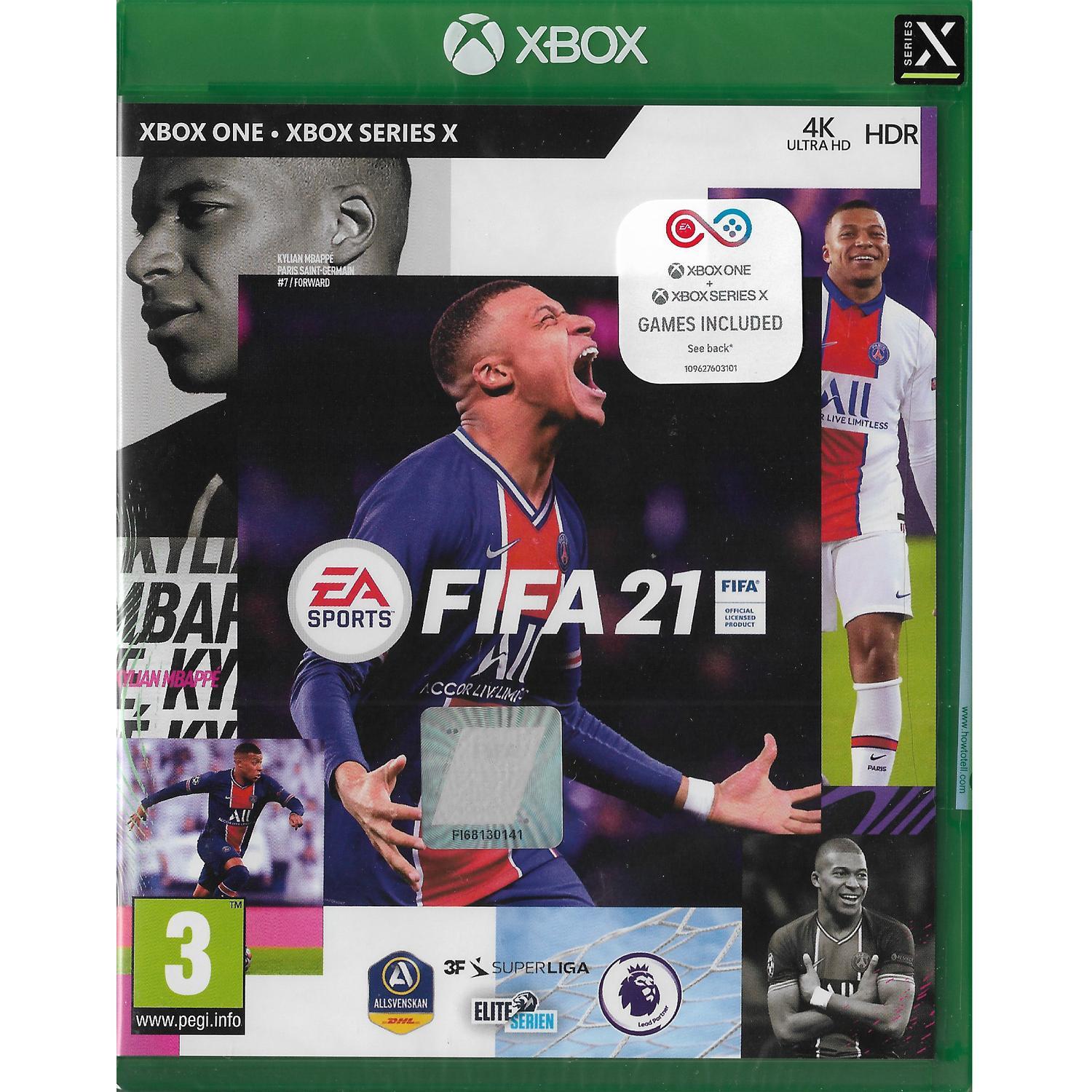 Microsoft FIFA 21 Xbox Series X Xbox One Nordic
