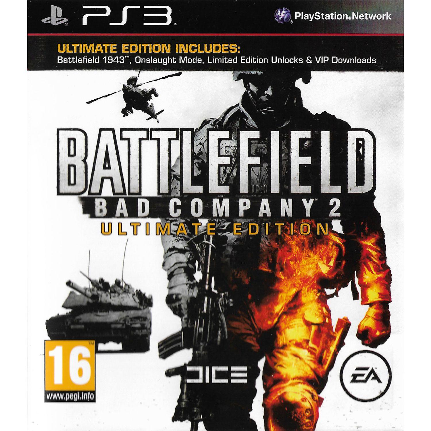 Sony Battlefield Bad Company 2 Ultimate Edition Playstation 3 PS3 Nordic (Brukt)