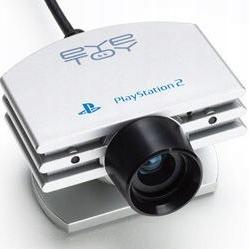 Sony EyeToy Kamera Sølv Original Playstation 2 PS2 (Brukt)