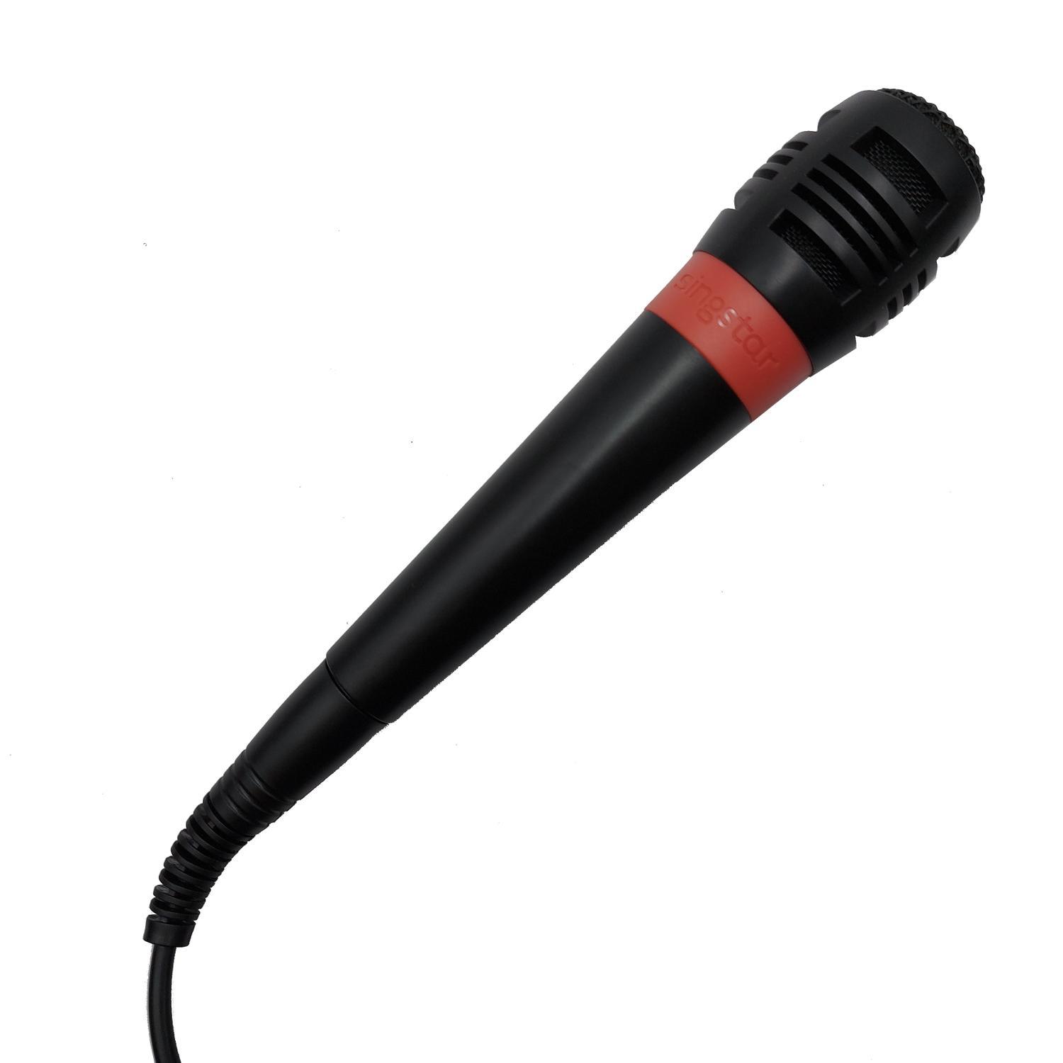 Sony Singstar Mikrofon Rød Playstation (Brukt)