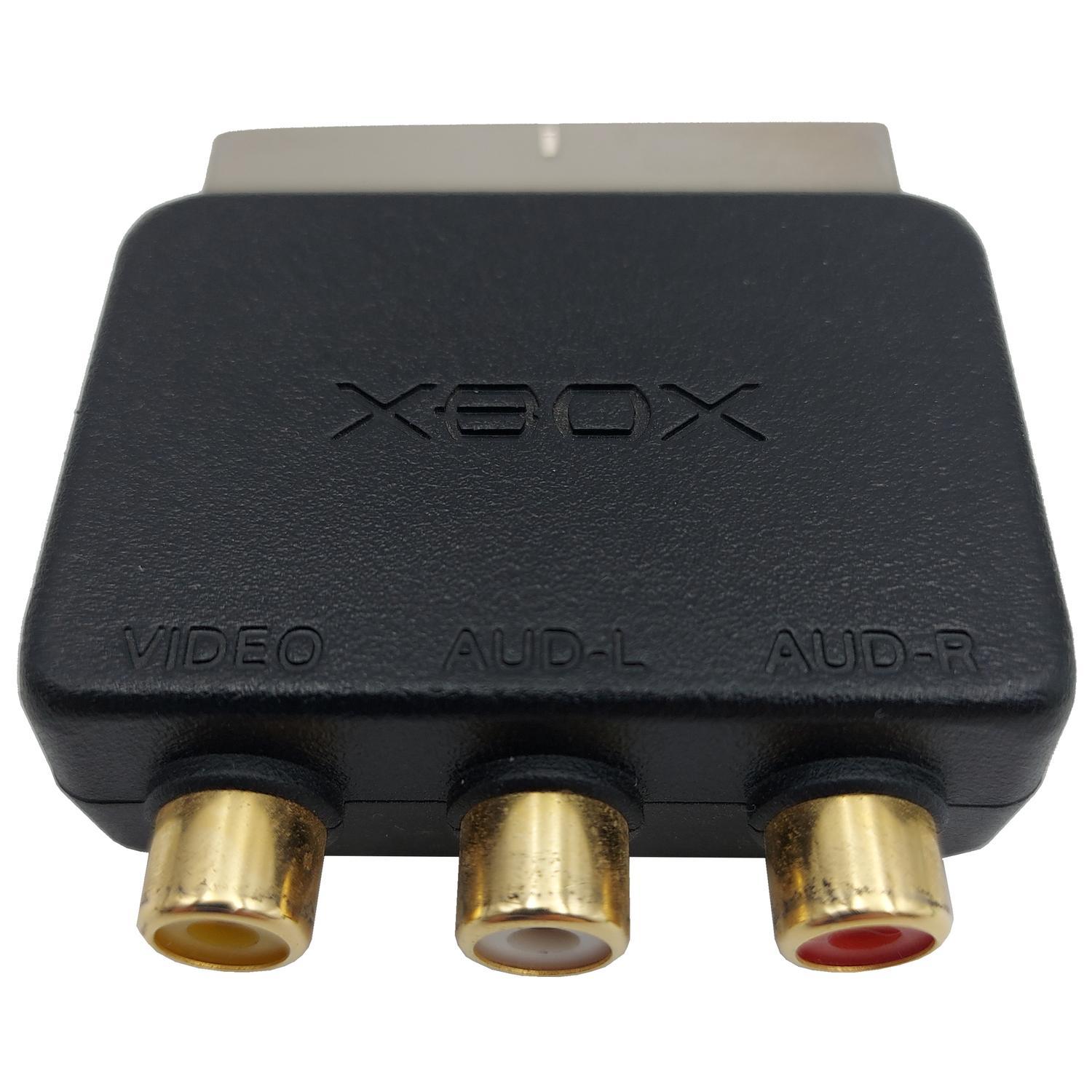 Microsoft Scart-adapter RCA AV Xbox (brukt)