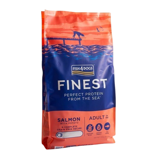 Fish4Dogs Adult Finest med laks 6kg - Hund - Hundefôr & hundemat - Tørrfôr for hund - Fish4Dogs