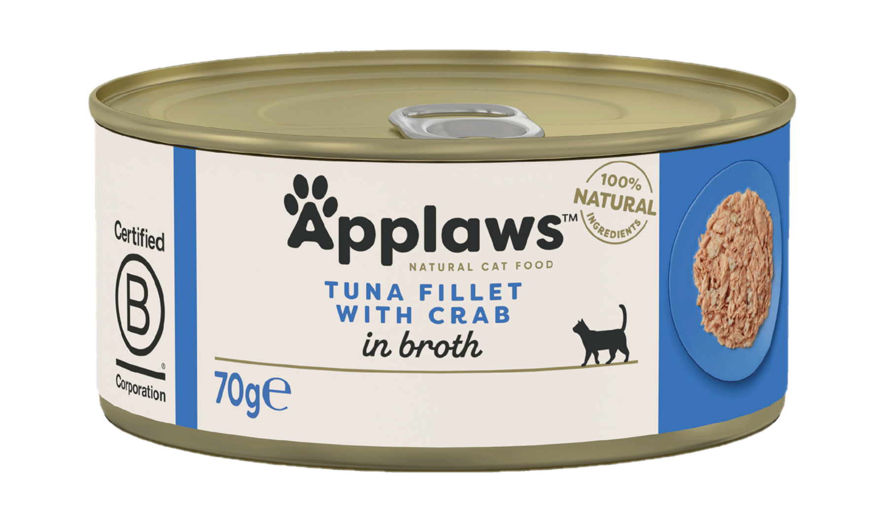 Applaws Cat Tin Tunfisk og krabbe 70 g - Katt - Kattefôr & kattemat - Våtfôr og våtmat - Applaws