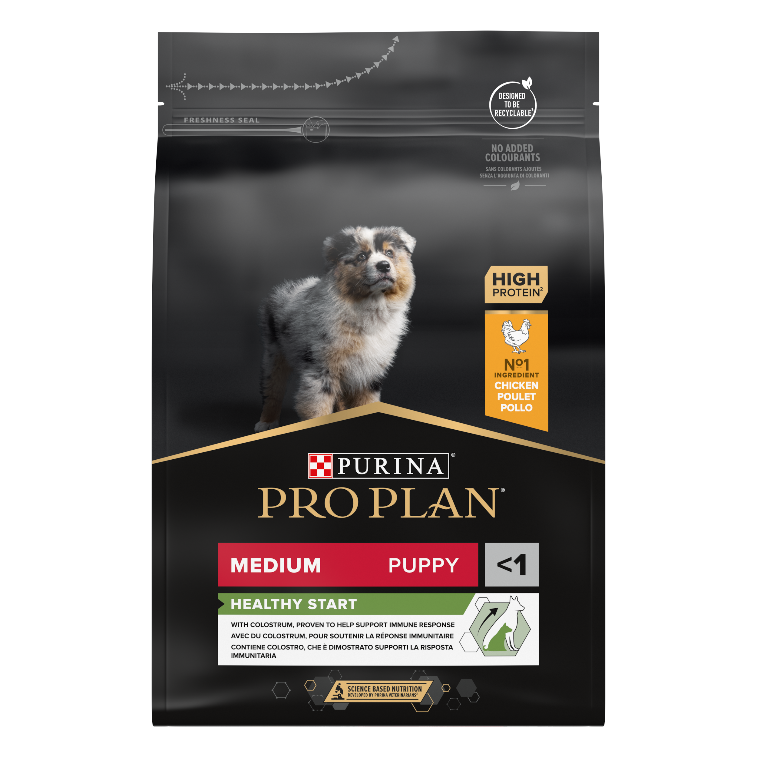 Purina Pro Plan Puppy Healthy Start Medium tørrfôr til valper 3 kg - Hund - Hundefôr & hundemat - Tørrfôr for hund - Purina Pro Plan