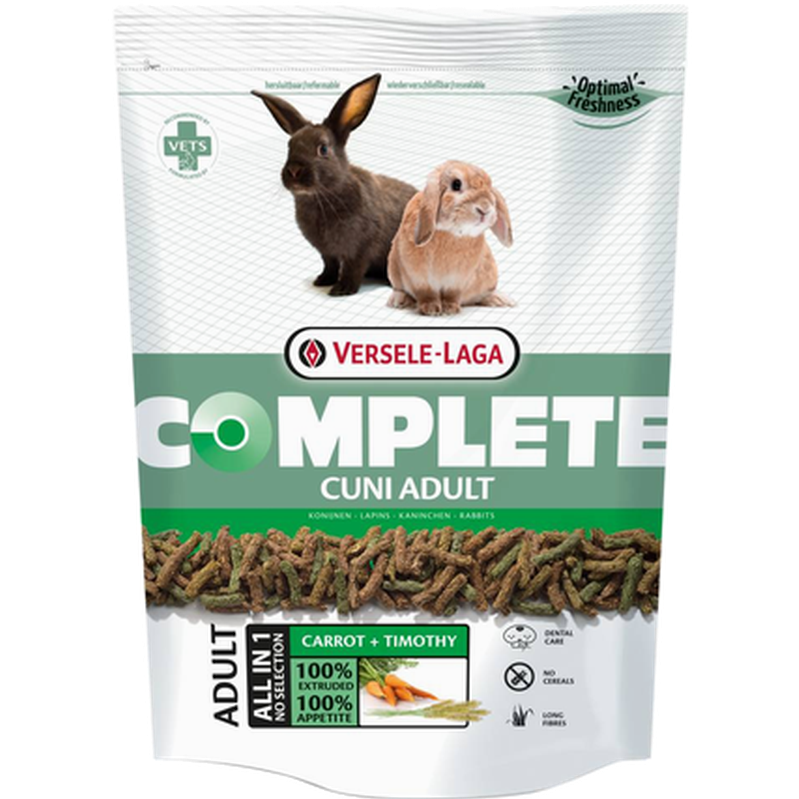 Versele-Laga Complete Cuni Adult Kanin 8 kg - Smådyr - Fôr & høy til smådyr - Pellets - Versele-Laga