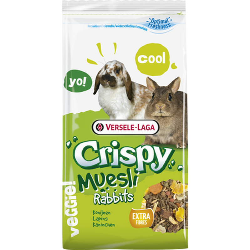 Versele-Laga Crispy Muesli Kanin 2,75 kg - Smådyr - Fôr & høy til smådyr - Versele-Laga