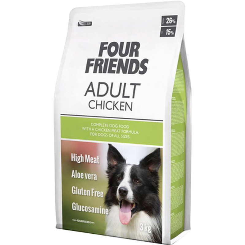 FourFriends Hund Voksen 12 kg - Hund - Hundefôr & hundemat - Tørrfôr for hund - FourFriends