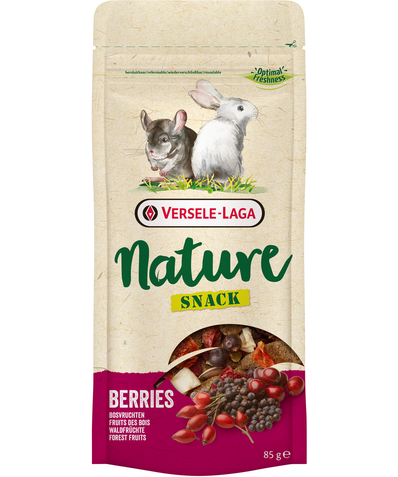 Versele-Laga Nature Snack Bær 85 g - Smådyr - Godbiter og gnagestenger - Naturlig godbit - Versele-Laga