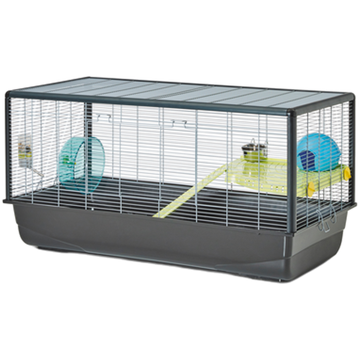 Savic Hamster Plaza Knock Down 100x50x50cm grå - Smådyr - Bur og transport - Hamsterbur - Savic