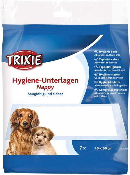 Trixie Tisselaken valp Housetrainer 40 x 60 cm 7-pakning - Hund - Hundepleie & kosttilskudd - Valpetoalett & hundetoalett - Trixie