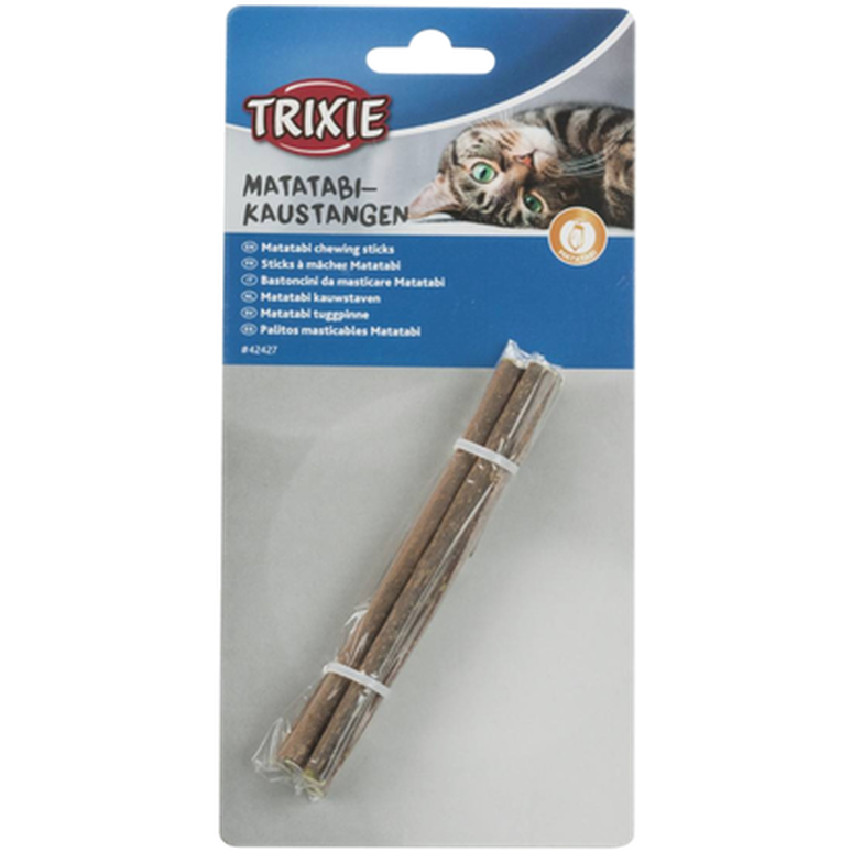 Trixie Matatabi tyggepinner brun 10 g - Katt - Katteleker & viftepinner - Tyggeleker - Trixie
