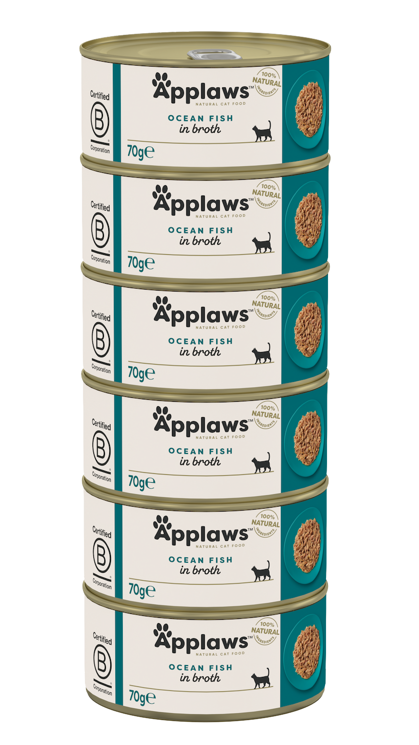 Applaws Ocean Fish 70 g x 24 - Katt - Kattefôr & kattemat - Våtfôr og våtmat - Applaws