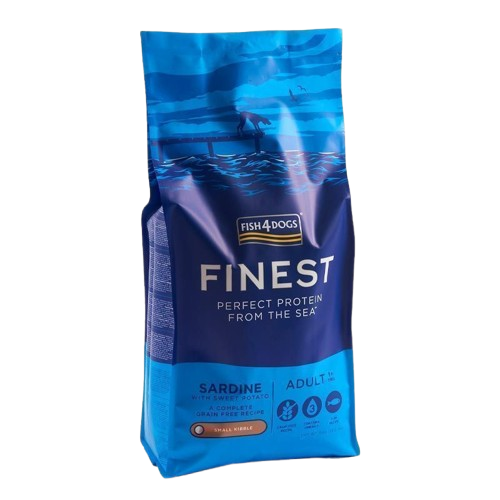 Fish4Dogs Adult finest sardin små biter 6kg - Hund - Hundefôr & hundemat - Tørrfôr for hund - Fish4Dogs