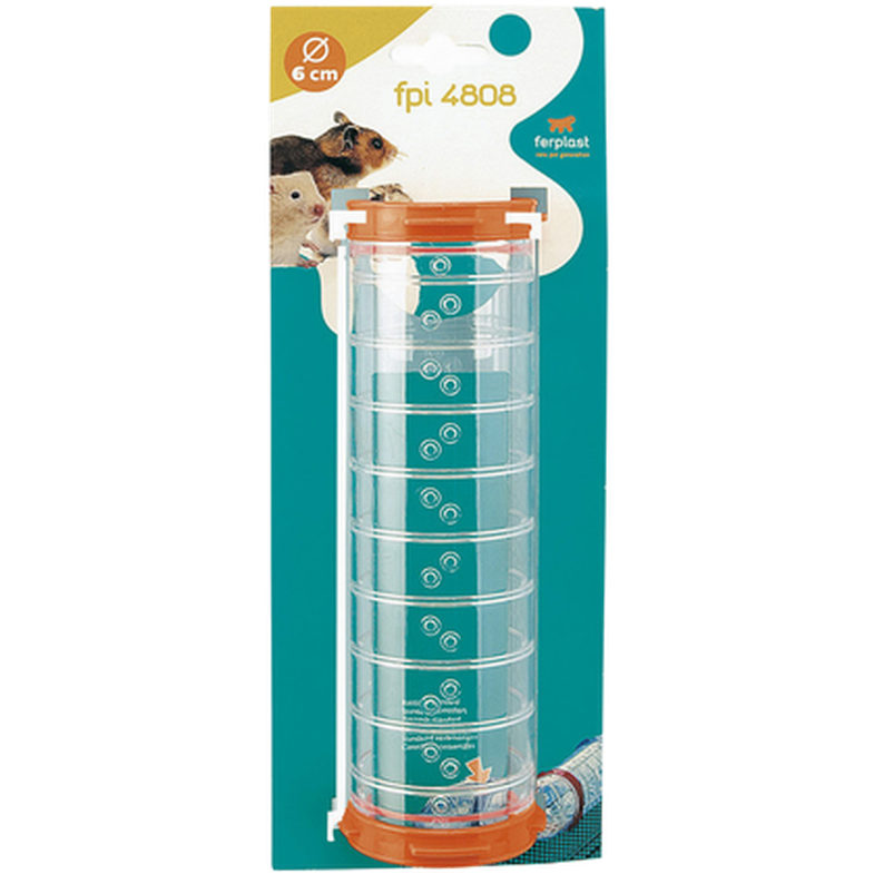 Ferplast Hamsterrør Rett Transparent 21 cm - Smådyr - Hus & Burinteriør - Leketunell og rør - Ferplast