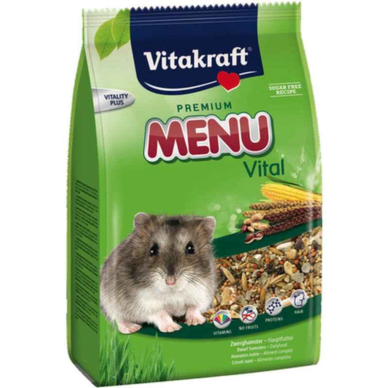 Vitakraft Meny Dverghamster 400 g - Smådyr - Fôr & høy til smådyr - Vitakraft