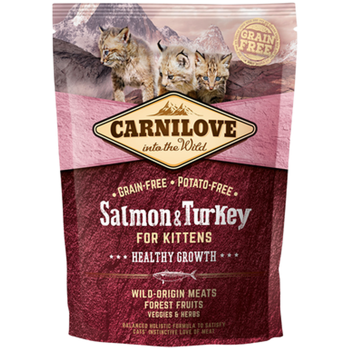 Carnilove Cat Salmon & Turkey Kittens 6 kg - Katt - Kattefôr & kattemat - Tørrfôr for katt - Carnilove