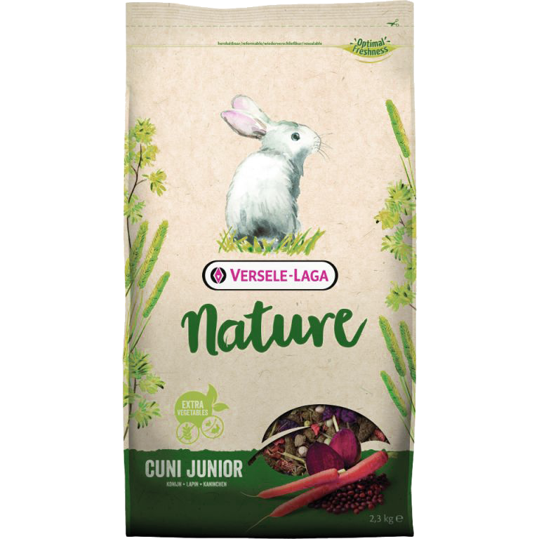 Versele-Laga Nature Cuni Junior 2,3 kg - Smådyr - Fôr & høy til smådyr - Versele-Laga