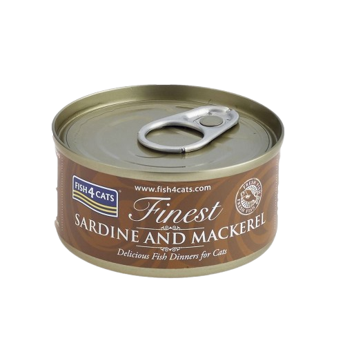 Fish4Cats Våtfôr med sardin og makrell 70g - Katt - Kattefôr & kattemat - Våtfôr og våtmat - Fish4Cats