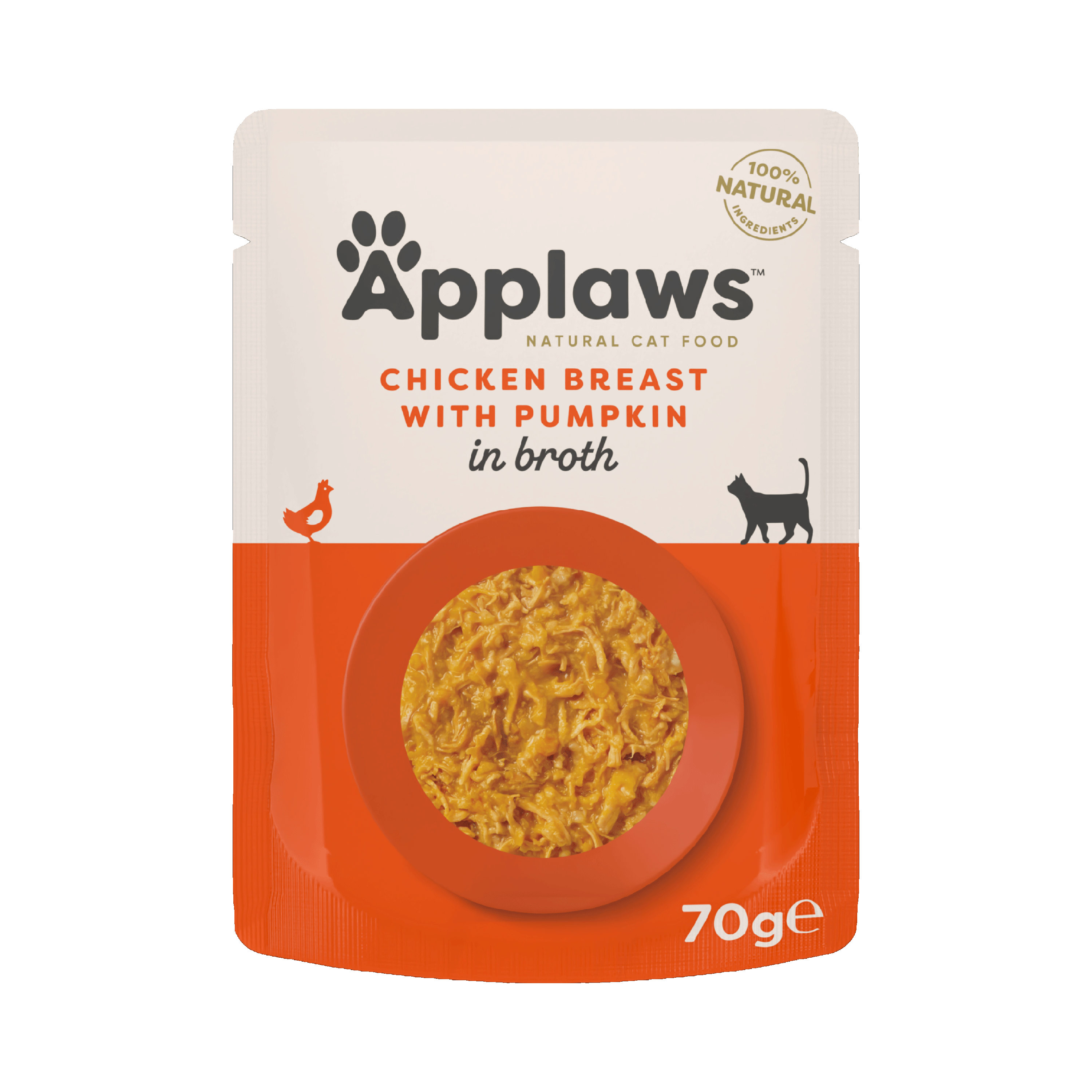 Applaws Kylling og gresskar 70 g x 12 - Katt - Kattefôr & kattemat - Våtfôr og våtmat - Applaws