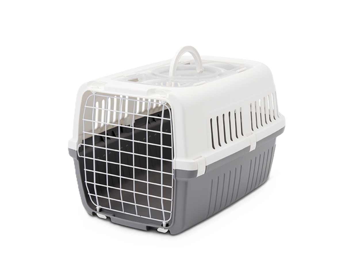 Savic Transportbur Zephos 2 open top Grey 49 x 33 x 30 cm - Katt - Kattebur & transportvesker - Transportbur - Savic