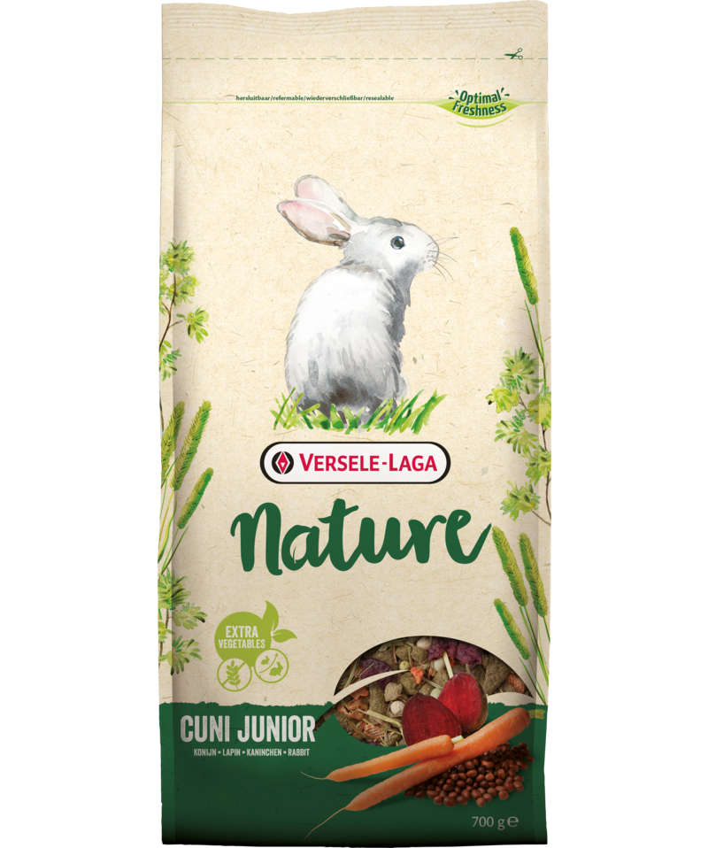 Versele-Laga Nature Cuni Junior 700 g - Smådyr - Fôr & høy til smådyr - Versele-Laga