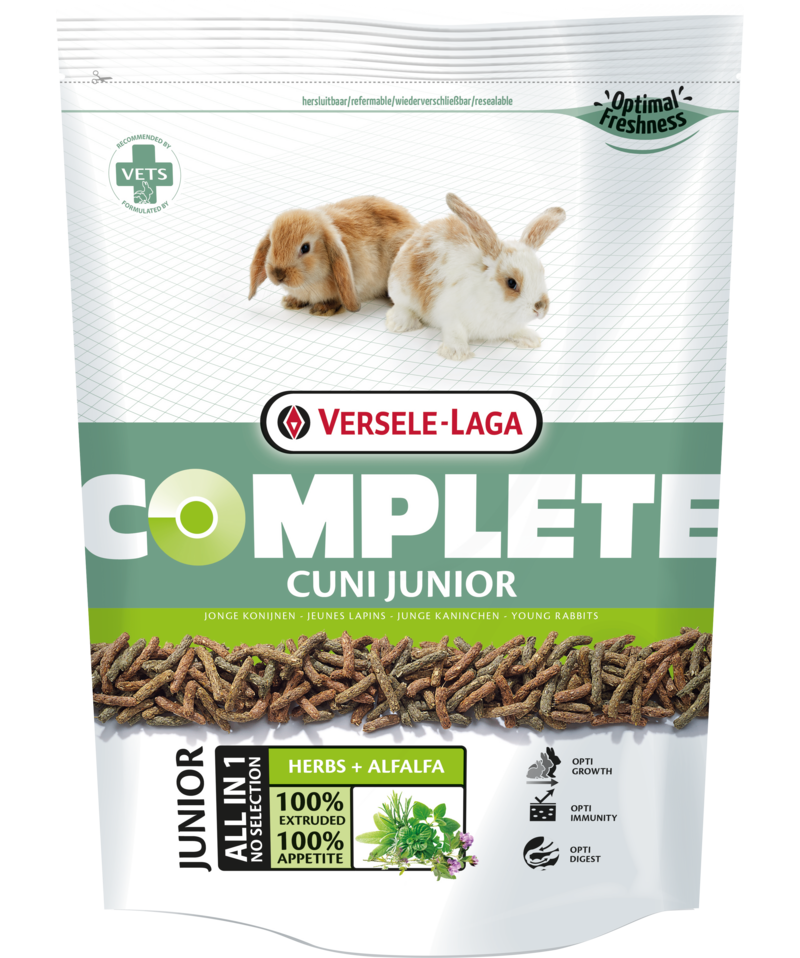 Versele-Laga Komplett Cuni Junior 1,75 kg - Smådyr - Fôr & høy til smådyr - Pellets - Versele-Laga