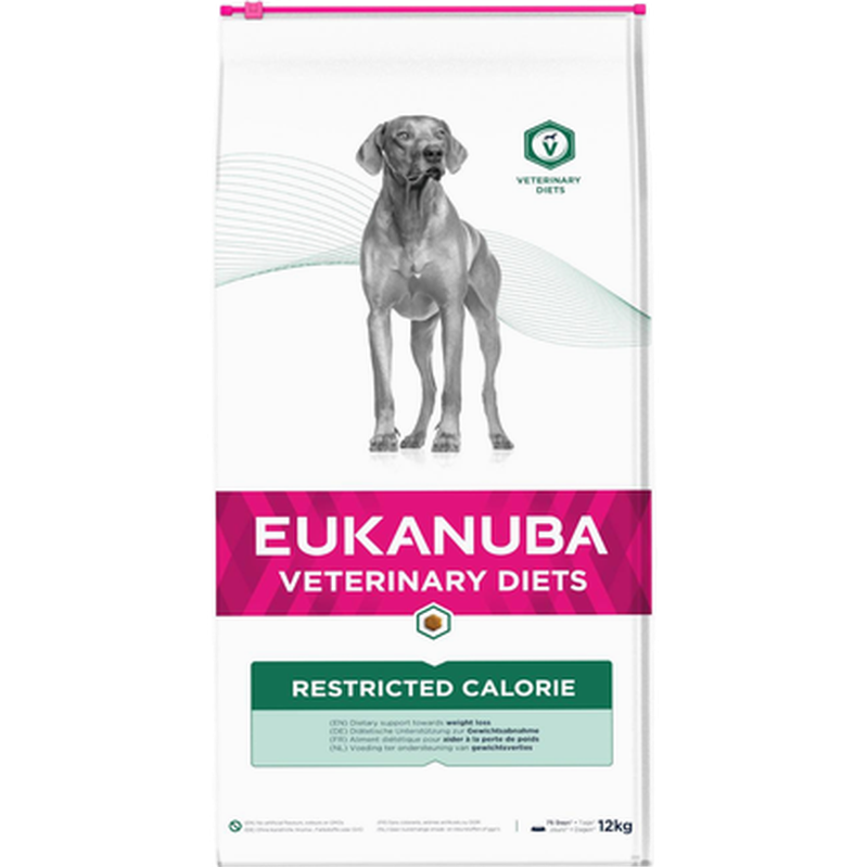 Eukanuba Veterinary Diets Hund Vet Diets Restricted Calorie 12 kg - Hund - Hundefôr & hundemat - Veterinærtørrfôr for hund - Eukanuba Veterinary Diets