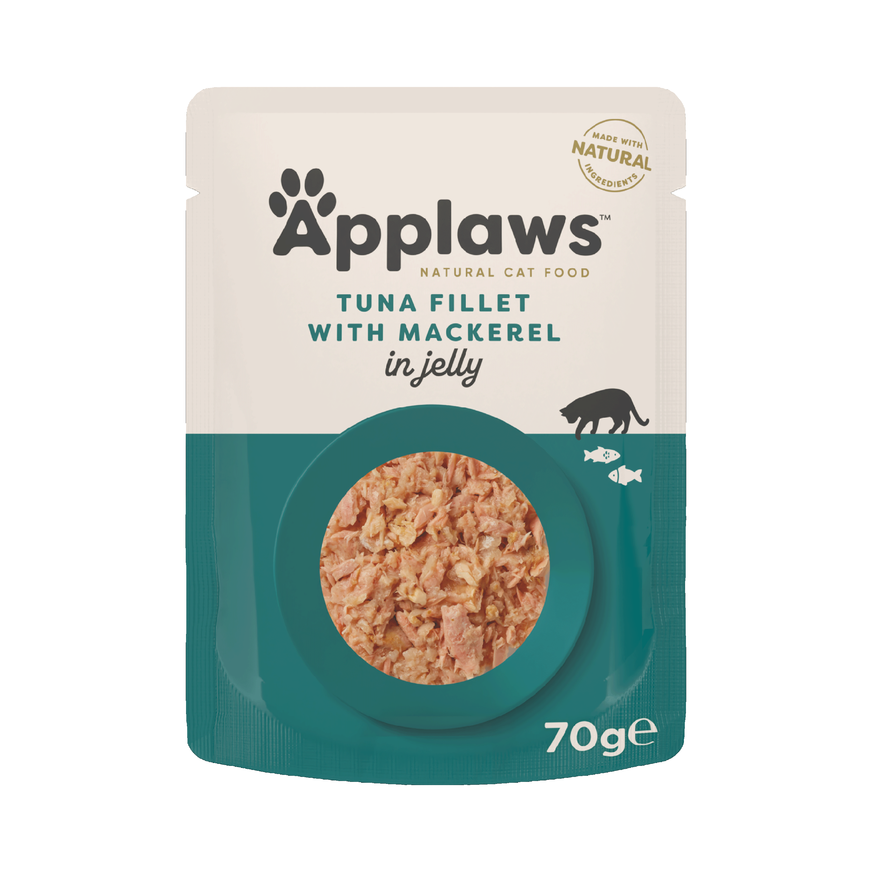 Applaws Cat Pouch Tunfisk + makrell gelé 70 g - Katt - Kattefôr & kattemat - Våtfôr og våtmat - Applaws